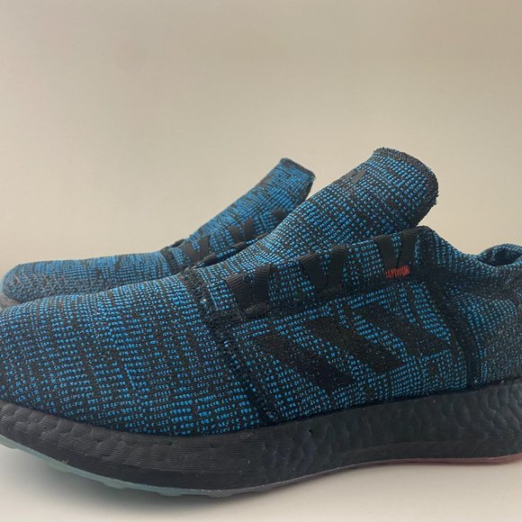 Adidas Pureboost GO Running Shoes Sneakers Blue Size 11.5 - Picture 3 of 4